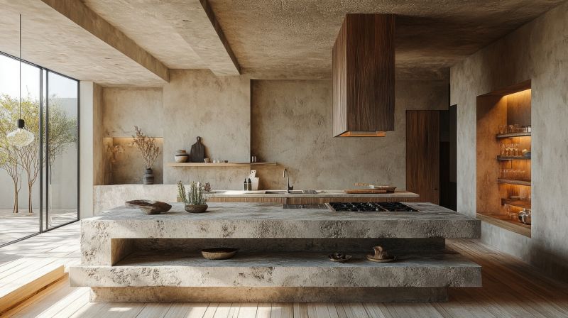 Cement Counter Installation in Napa, CA